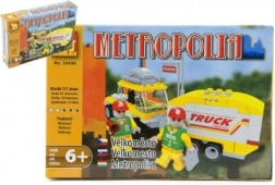 Dromader Építőkészlet Autóval és Utánfutóval