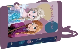 Gyermek textil pénztárca FROZEN, tépőzárral