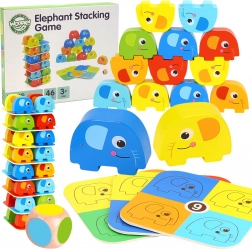 Woopie Zöld elefánt az elefánton játék