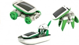 Oktatási napelemes robot 6 az 1-ben