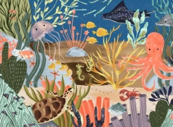 Puzzle Ocean Whimsy 500 darabos Ravensburger