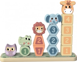 Safari állatos rakosgató játékok