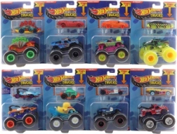 Hot Wheels Monster Trucks 1:64 kisautóval