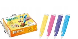 3D tollal, filamenttel, állvánnyal és USB-kábellel – 1 darab