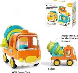 Interaktív betonkeverő a legkisebbeknek