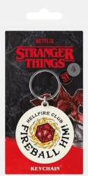 Stranger Things Fireball kulcstartó