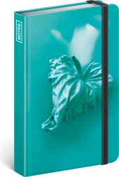 Elegáns vonalas jegyzetfüzet szívmintával Andrea Katonovától