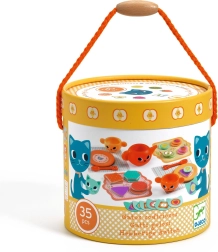 DJECO Éhes macskák teáskészlet