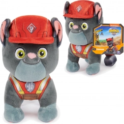 PAW Patrol: Rubble & Crew Charger plüssfigura, 19 cm