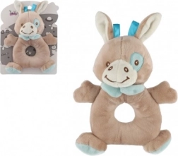 Plüss csörgő szamár – 18 cm