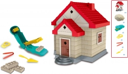 Kinetikus homok – téglaépítő készlet Ház 750 g