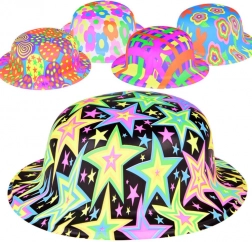 Színes parti kalap farsangra és születésnapra