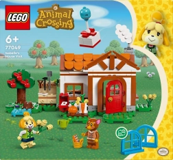 Lego Animal Crossing Isabelle látogatása építőkészlet gyerekeknek