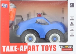 Csavarozható műanyag autó gyerekeknek 11 × 6 cm