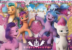 Puzzle My Little Pony: Szeretetteli pónik Maxi 104 darab