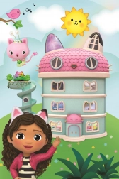 mini puzzle 54 darabos Gabi babaház TREFL