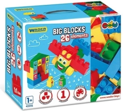 Építőjáték Big Blocks 26 elemmel
