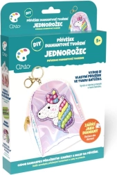ARTO DIY medál – gyémántfestés unikornis