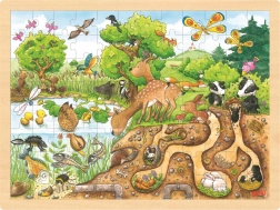 Nagy természet témájú puzzle