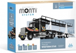 Monti System Autorodeo Trailer Western Star Építőkészlet