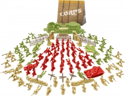 Katonák figura szett 105 db