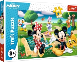 Puzzle 24 Maxi – MICKEY MOUSE és barátai – TREFL