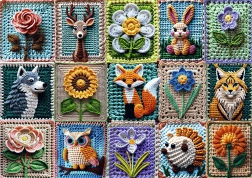 Puzzle Horgolás – a szenvedélyem 1000 darab