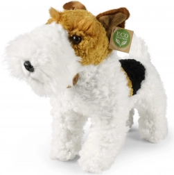 Plüss foxterrier kutya – Dásenka, 30 cm