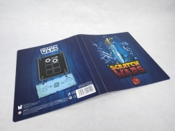 A5-ös gyűjtőalbum SCRATCH WARS fegyverkártyákhoz