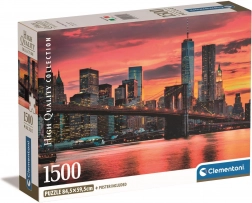 1500 darabos puzzle compact east river alkonyatkor