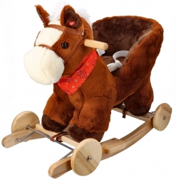 Hintaló kerekekkel és üléssel