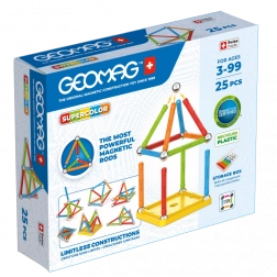 Geomag Supercolor mágneses építőkészlet 25 darab