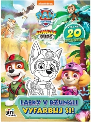 kiszínező füzet Mancs őrjárat: mancsok a dzsungelben