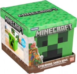 Minecraft tál Creeperrel és telefonállvánnyal