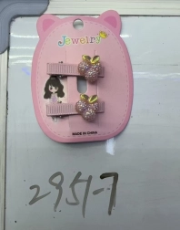 Gyümölcsös hajcsat készlet