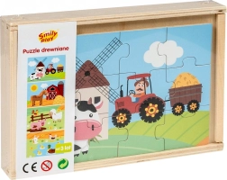 Fa puzzle – 4 farmás kép
