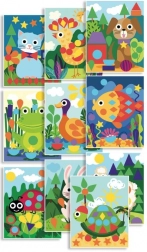 Matricák – formák és színek – tanya