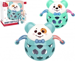 Állatfigurás csörgő babáknak