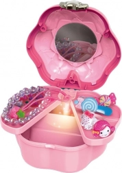 Virág ékszerdoboz gyerekeknek