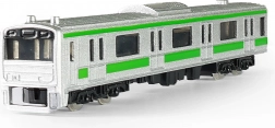 Fém mini metróvonat 1:48, 15 cm