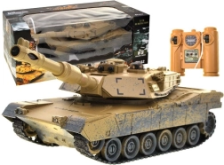 RC tank M1A2 Abrams sivatagi álcázással