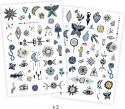 Varázslatos szimbólumok DJECO tetoválások