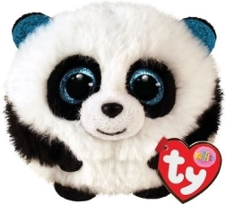 TY Puffies Panda Bamboo plüssfigura
