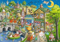 Puzzle Mother Gooseville 1000 darabos Ravensburger által