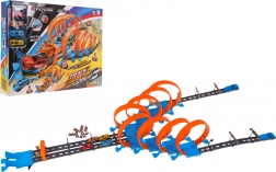 extrém versenypálya fényekkel és hanghatásokkal