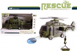 katonai mentőhelikopter fénnyel és hanggal 1:16