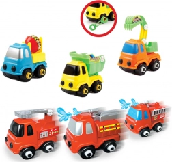 3 db-os csavarozható autó készlet