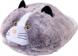 cozy noxxiez cica – meleg plüss lábmelegítő papucs