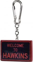 3D Stranger Things Hawkins kulcstartó