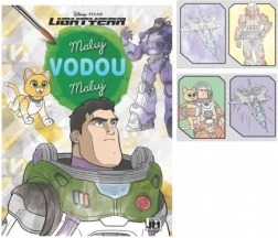 Színező Fess vízzel Rakéta